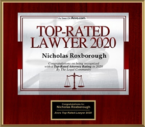 top lawyer 2020 nick roxborough